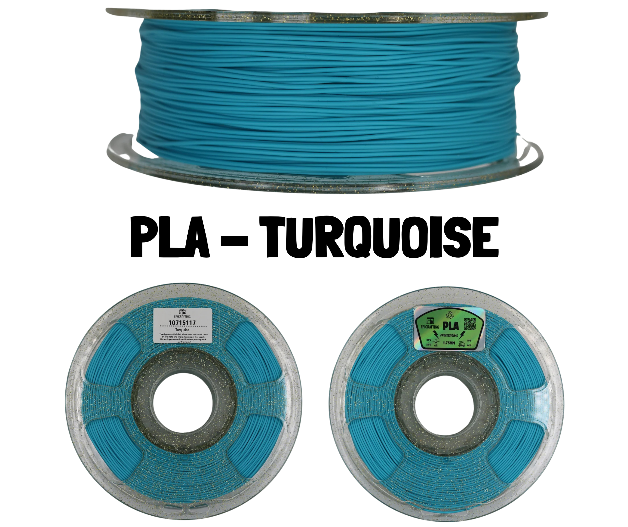 Filament 3D - PLA TURQUOISE / TURCOAZ