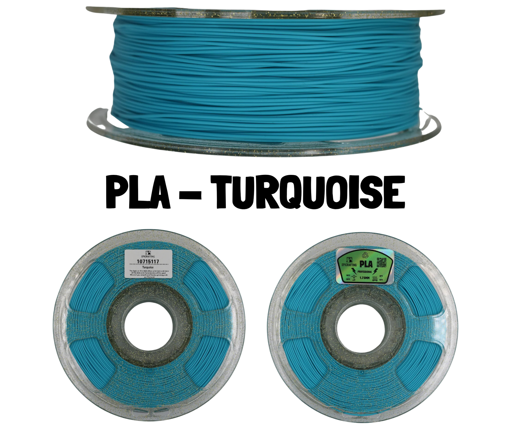 Filament 3D - PLA TURQUOISE / TURCOAZ
