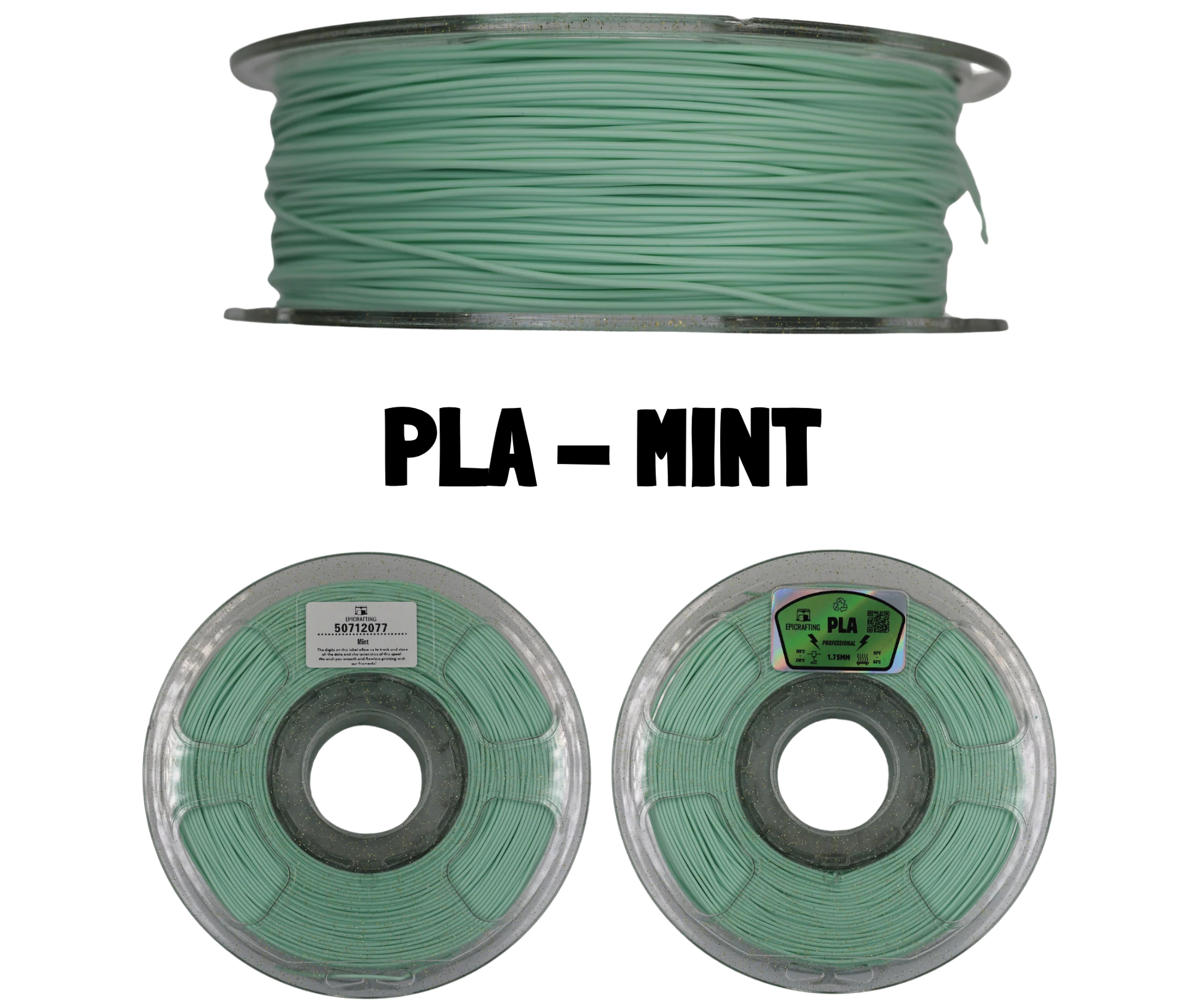 Filament 3D - PLA MINT / VERDE MENTA