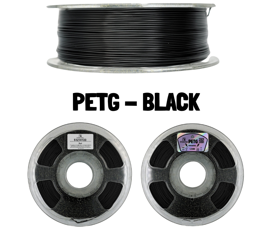 Filament 3D - PETG BLACK / NEGRU