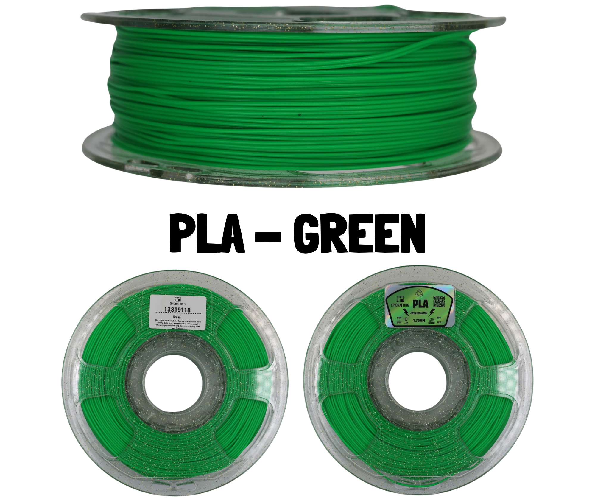 Filament 3D - PLA GREEN / VERDE