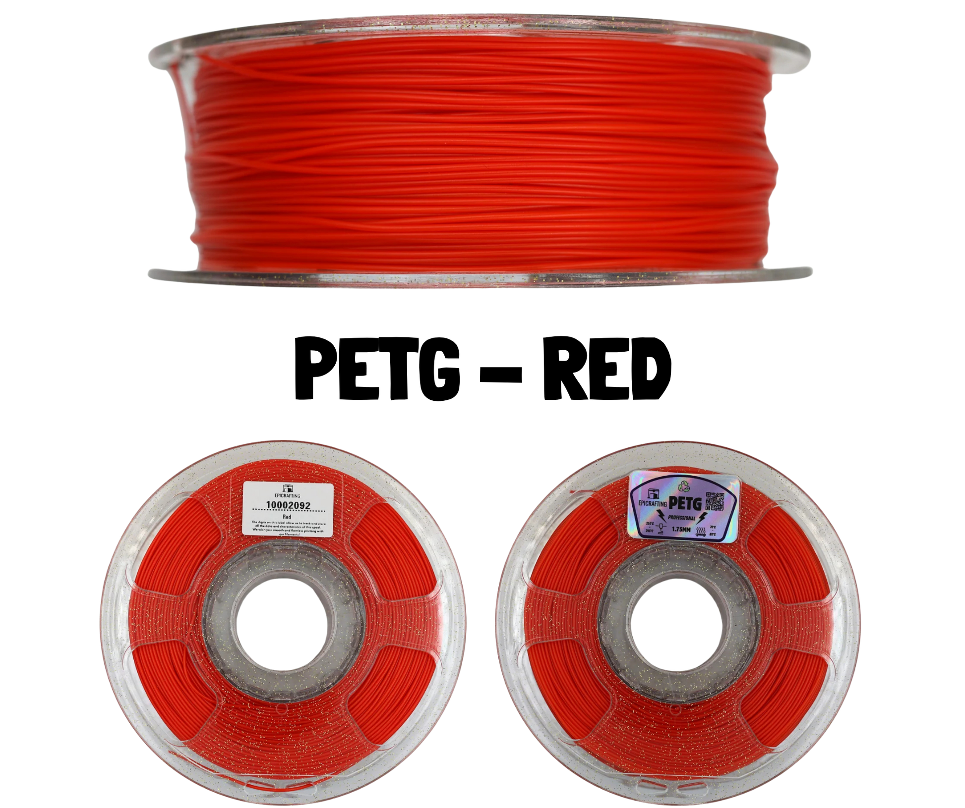 Filament 3D - PETG RED / ROSU