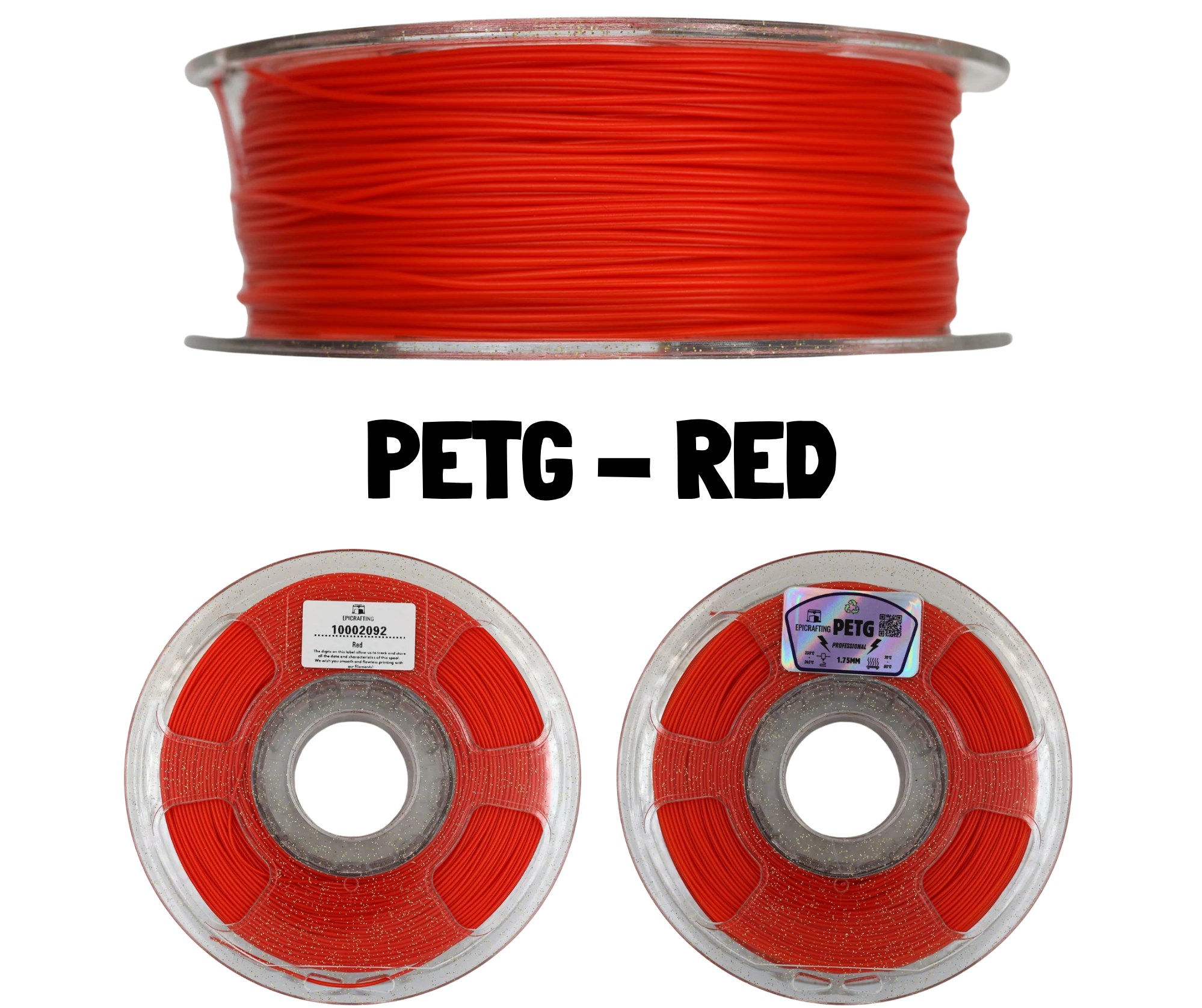 Filament 3D - PETG RED / ROSU