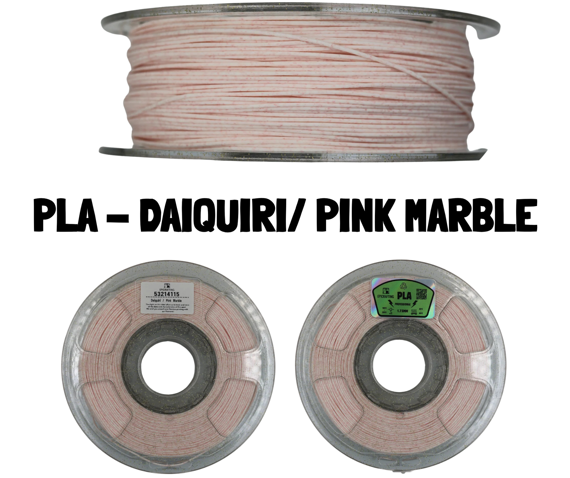 Filament 3D - DAIQUIRI / PINK MARBLE / MARMURA ROZ