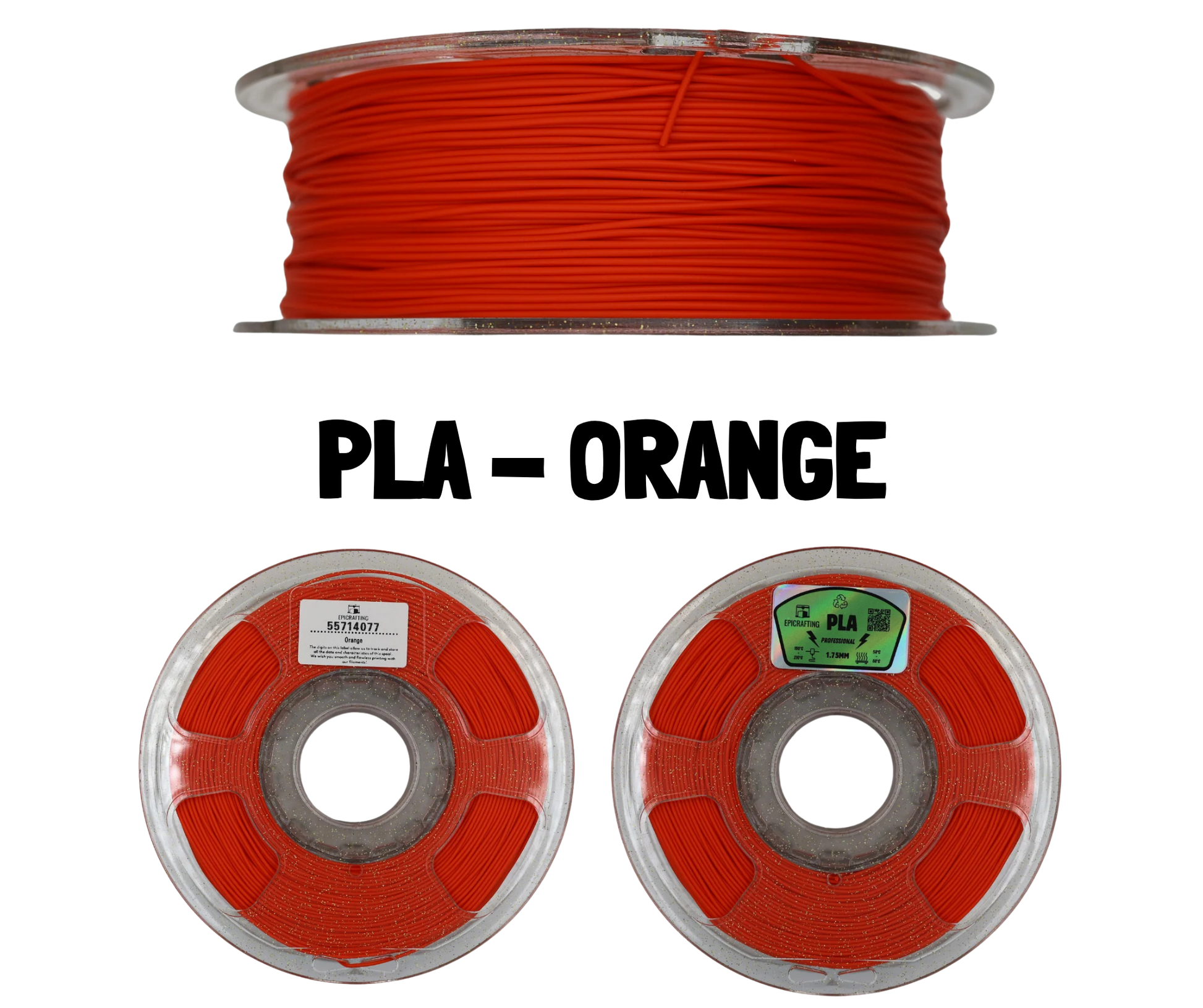 Filament 3D - PLA ORANGE / PORTOCALIU
