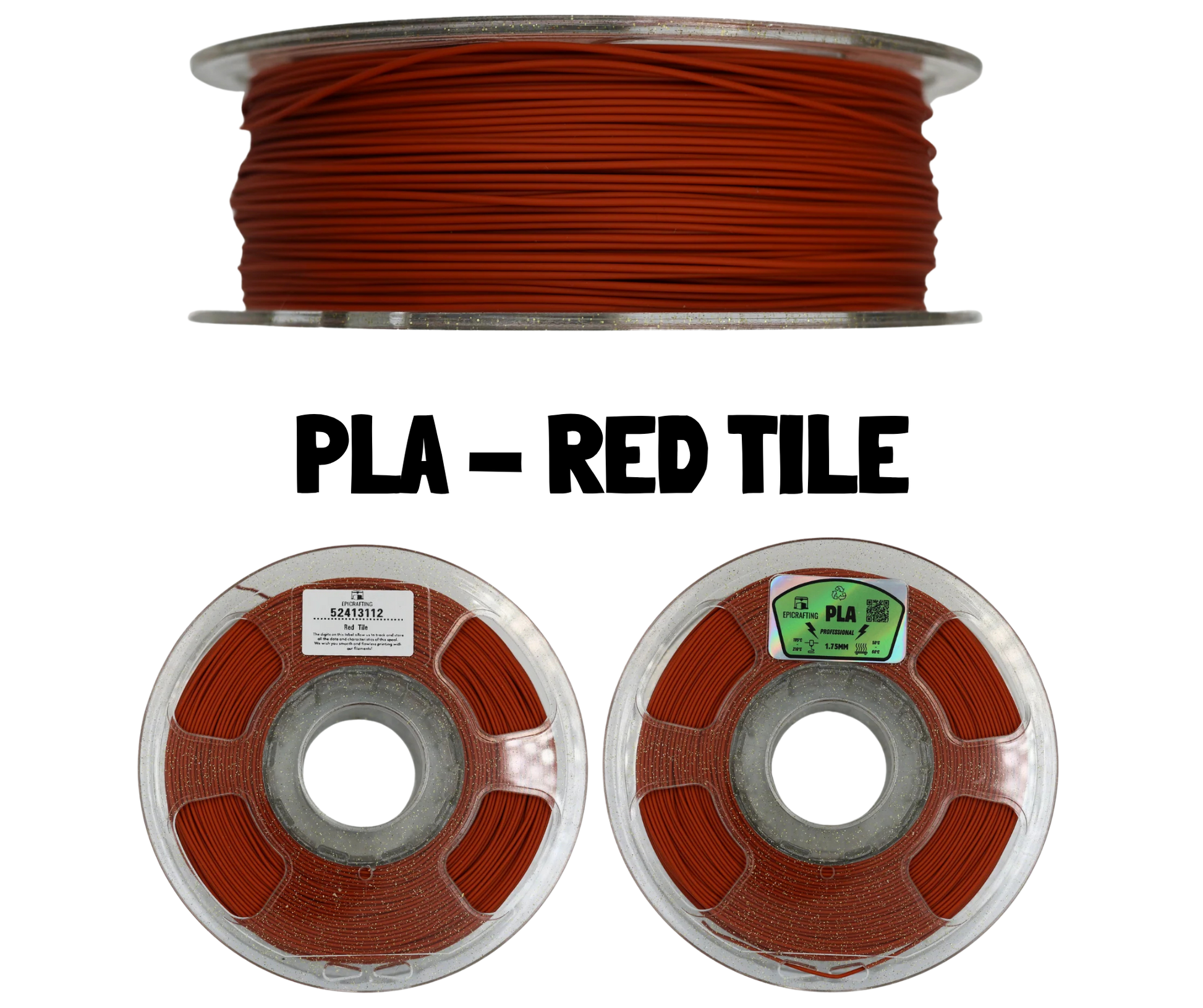 Filament 3D - PLA RED TILE / ROSU TIGLA
