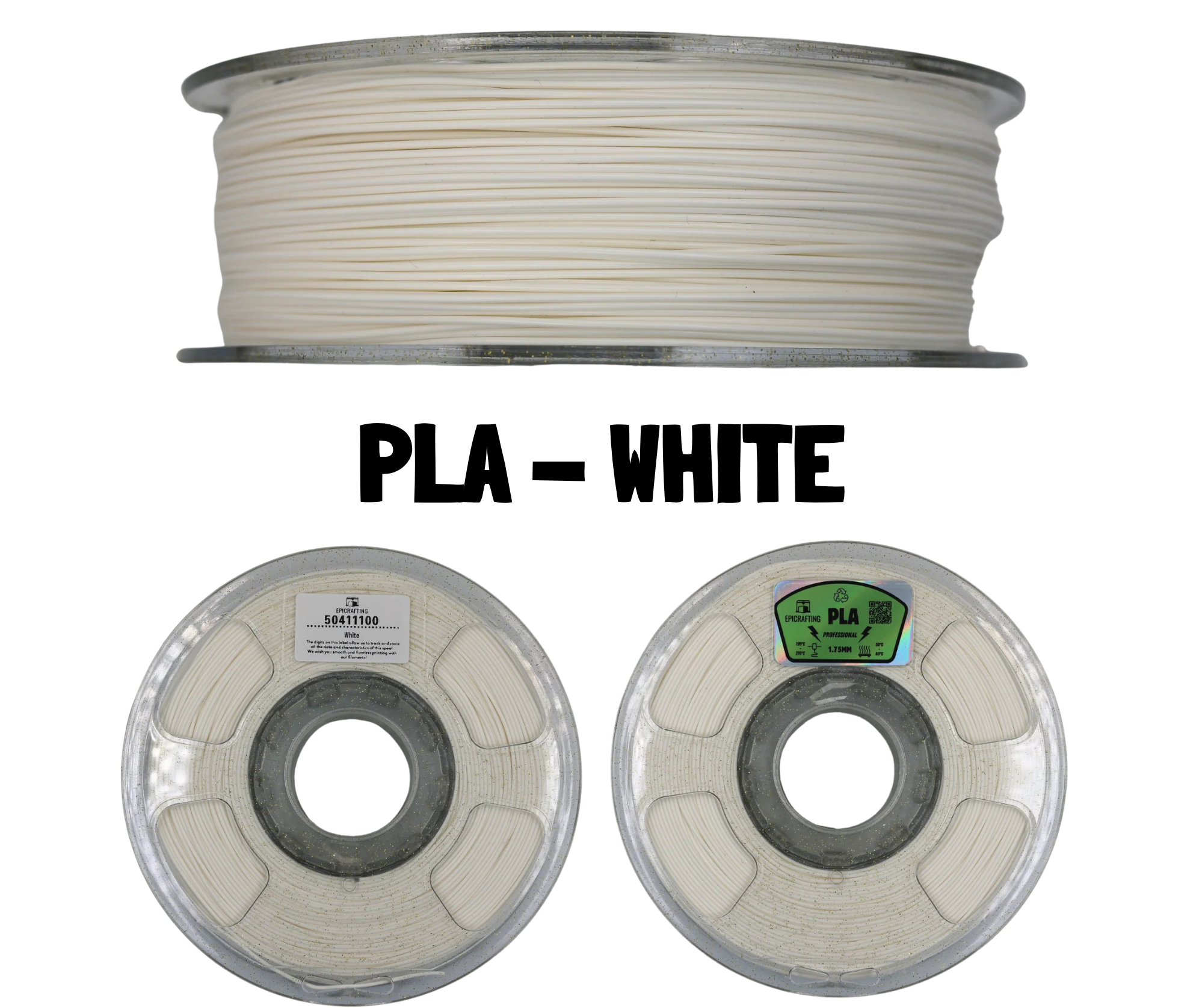 Filament 3D - PLA WHITE / ALB