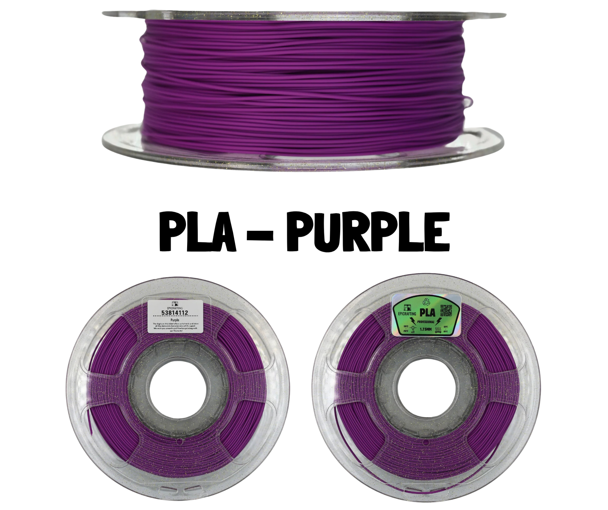Filament 3D - PLA PURPLE / MOV