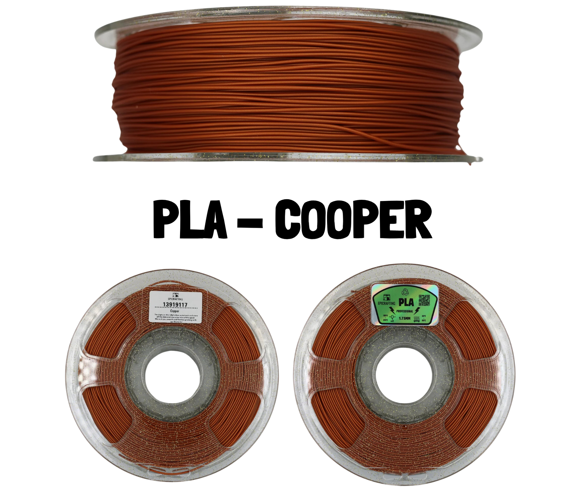 Filament 3D - PLA COPPER / CUPRU
