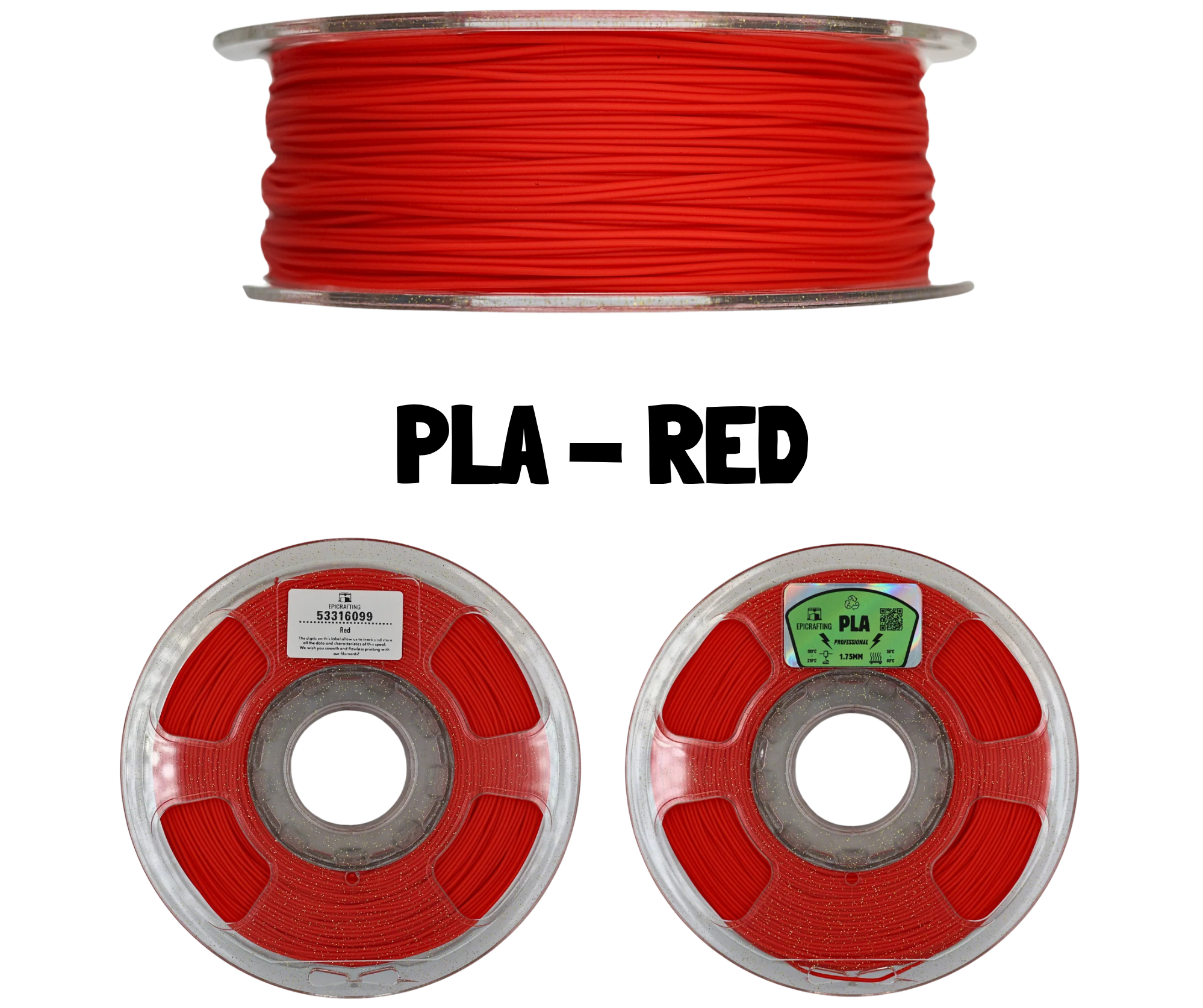 Filament 3D - PLA RED / ROSU