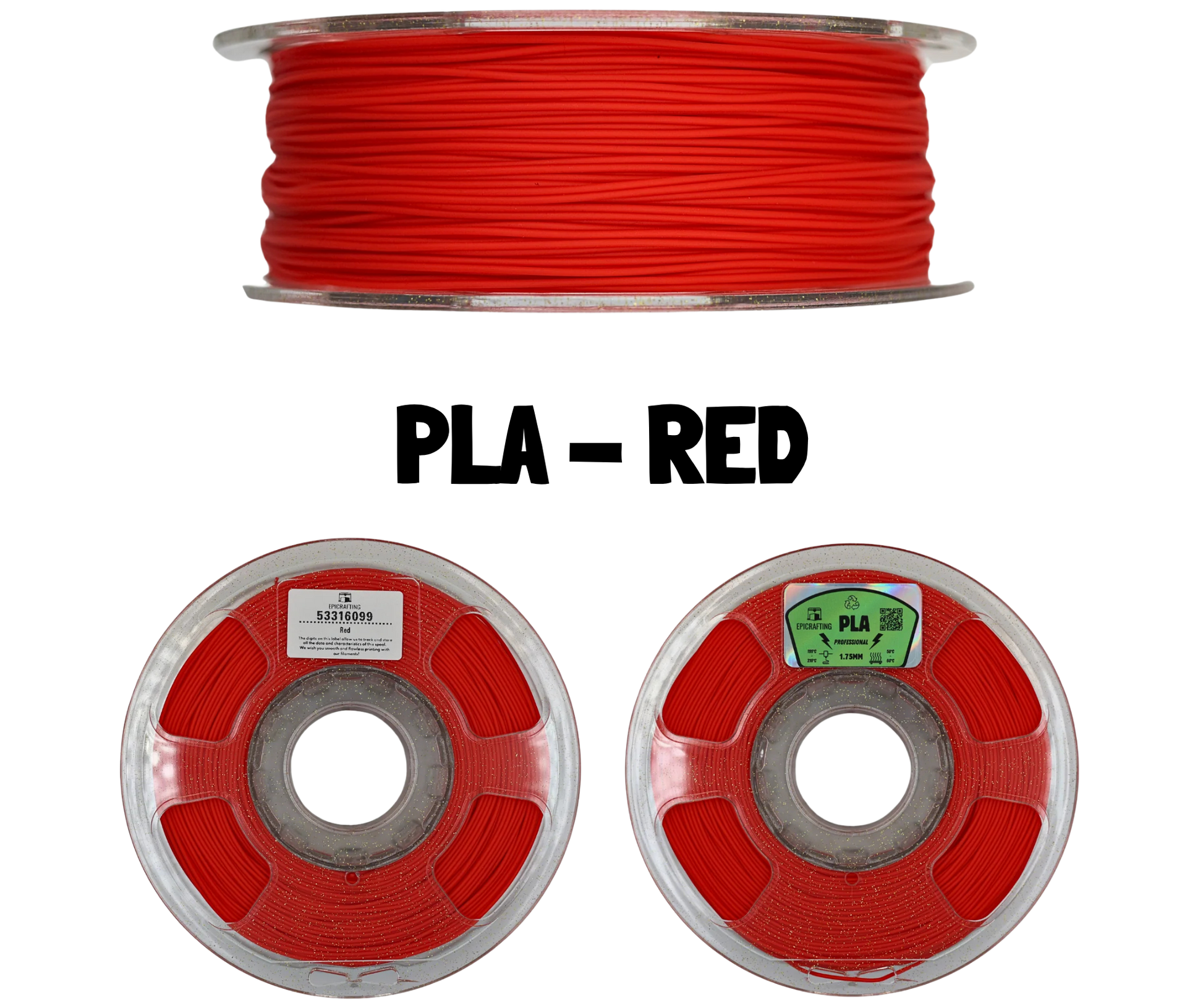 Filament 3D - PLA RED / ROSU