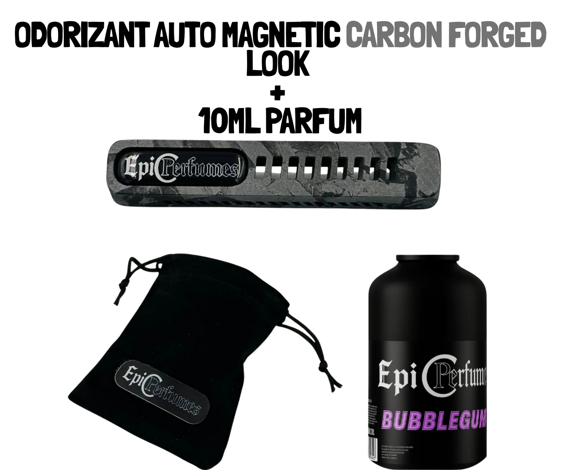 Odorizant auto magnetic CARBON FORGED LOOK + 10ML