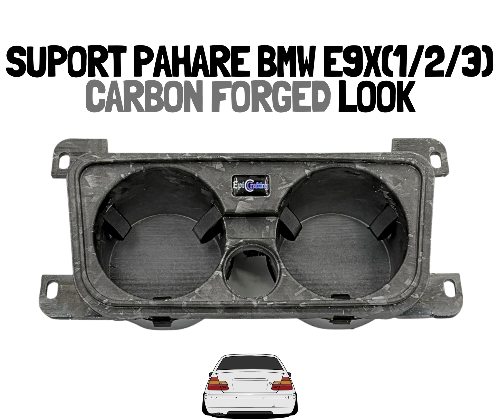 Suport Pahare BMW E9X(91,92,93) CARBON FORGED LOOK