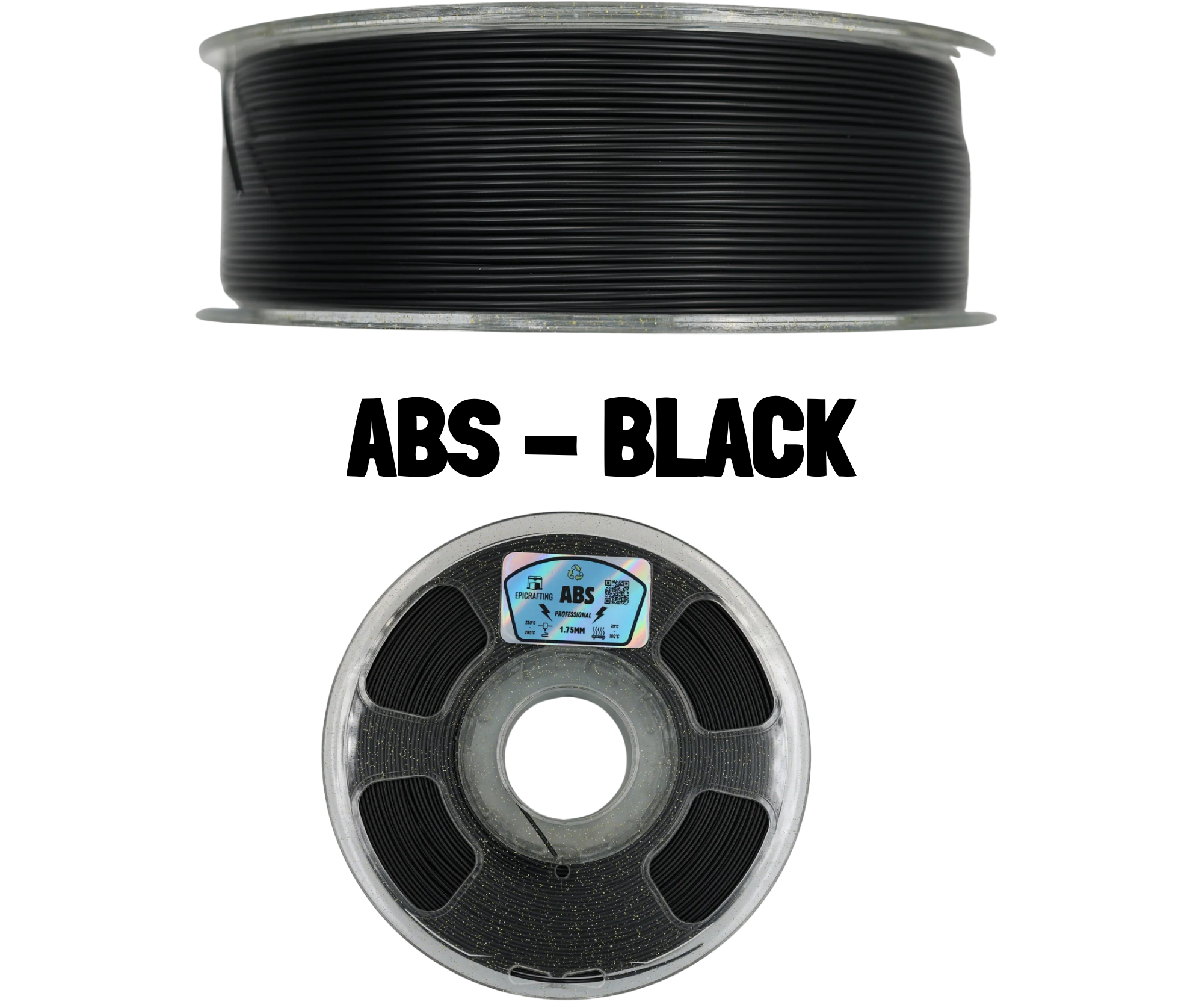 Filament 3D - ABS BLACK / NEGRU