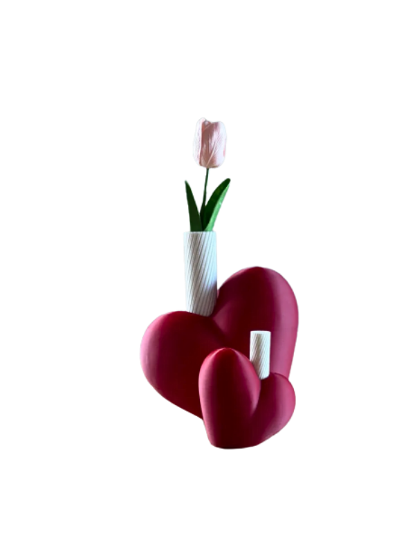 Vaza Red Bloom V-day